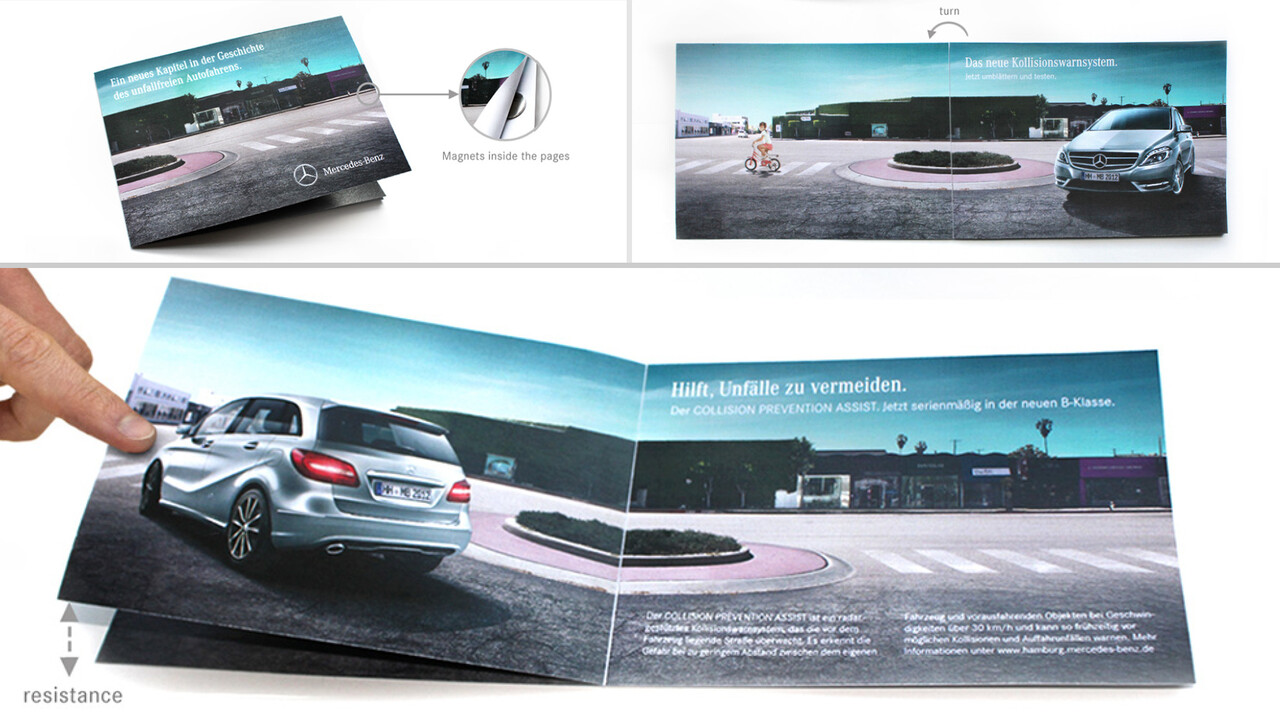 Mercedes Benz Niederlassung Hamburg Mailing Widerstand Prevention Assist