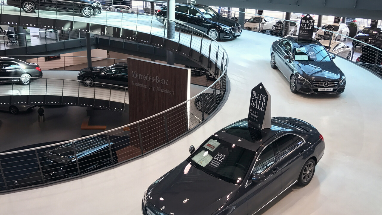 Mercedes Benz Black Sale POS Autokarussell
