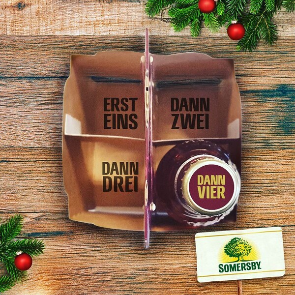 Somersby Social Posting Vierer Pack Sommersby mit Zaehler
