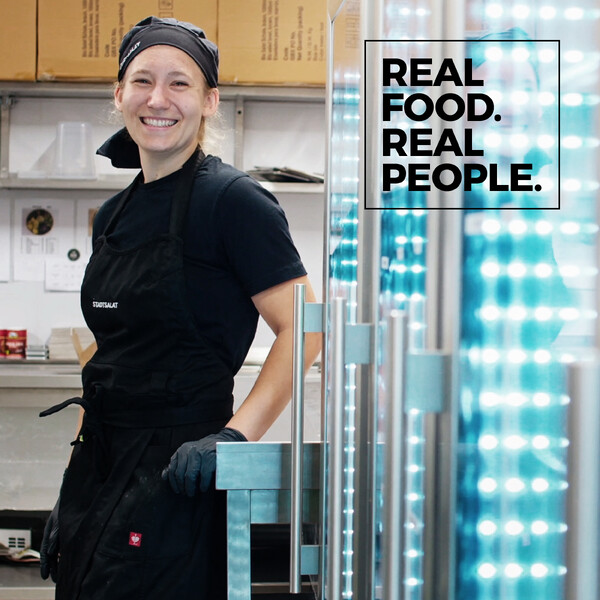 Stadtsalat Social Posting Svenya Real food. Real people.