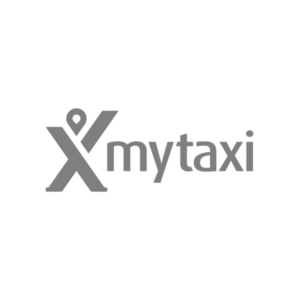 mytaxi Logo grau
