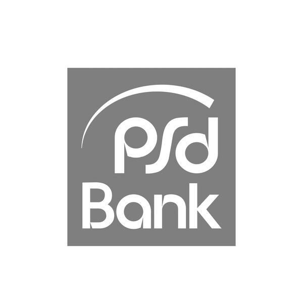psd Bank Logo grau